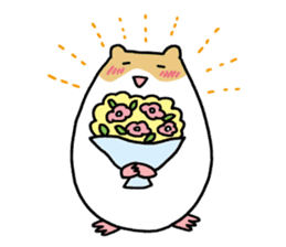 Hamster of my home sticker #352383