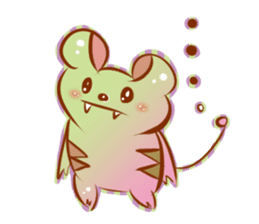 Monster friend sticker #352585