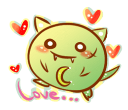 Monster friend sticker #352586