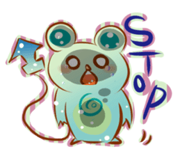 Monster friend sticker #352597