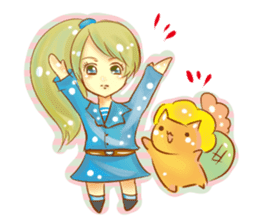 Monster friend sticker #352610