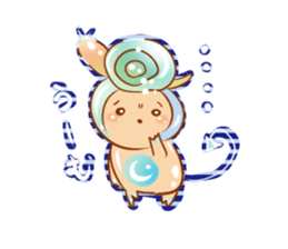 Monster friend sticker #352618