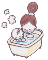 Parenting daily diary of new mom sticker #352914