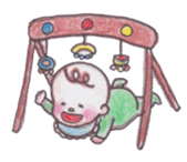 Parenting daily diary of new mom sticker #352926