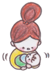 Parenting daily diary of new mom sticker #352941