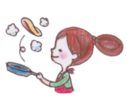 Parenting daily diary of new mom sticker #352942