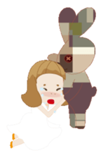 Bianca and usagi sticker #352971