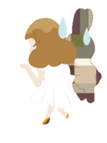 Bianca and usagi sticker #352977