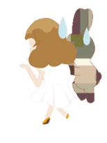 Bianca and usagi sticker #352977