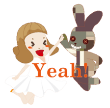 Bianca and usagi sticker #352979