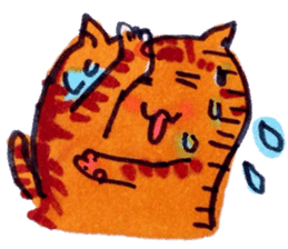 momo cat stamp sticker #353002