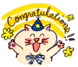 momo cat stamp sticker #353014