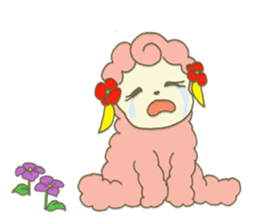 Happy sheep"NONO" sticker #354594