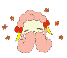 Happy sheep"NONO" sticker #354598