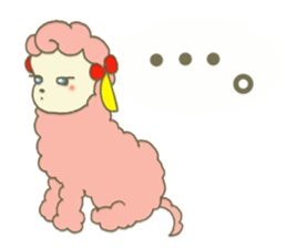 Happy sheep"NONO" sticker #354601