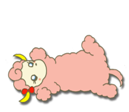 Happy sheep"NONO" sticker #354603