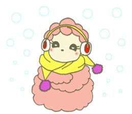 Happy sheep"NONO" sticker #354609