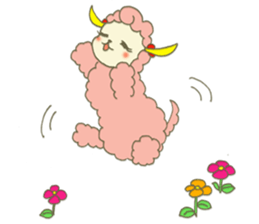 Happy sheep"NONO" sticker #354622