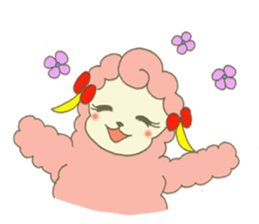 Happy sheep"NONO" sticker #354623