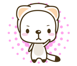 cute & lovely stoat sticker #355110