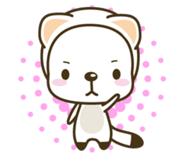 cute & lovely stoat sticker #355110