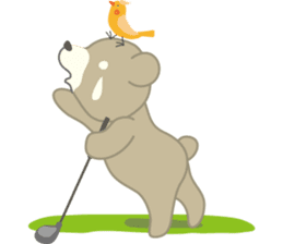 Birdie sticker #355593