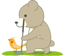 Birdie sticker #355594