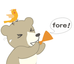 Birdie sticker #355606