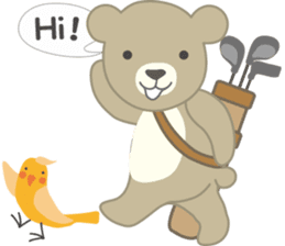 Birdie sticker #355612