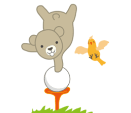 Birdie sticker #355624