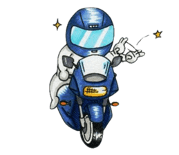 Met rider sticker #355751