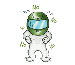 Met rider sticker #355754
