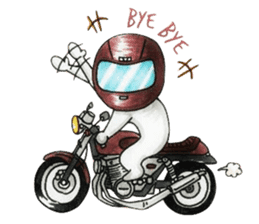 Met rider sticker #355755