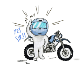 Met rider sticker #355756