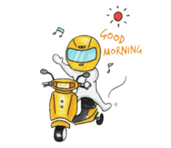 Met rider sticker #355758