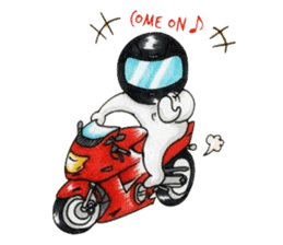 Met rider sticker #355762
