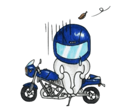 Met rider sticker #355766