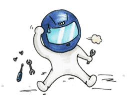 Met rider sticker #355767