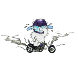 Met rider sticker #355769