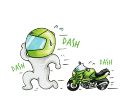 Met rider sticker #355770