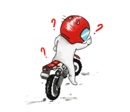 Met rider sticker #355772