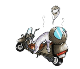 Met rider sticker #355774