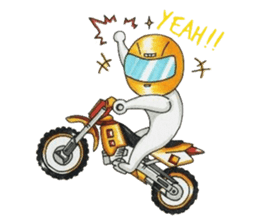 Met rider sticker #355775