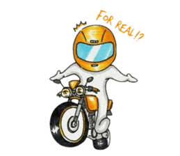 Met rider sticker #355778