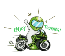 Met rider sticker #355784