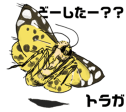 I love moth! sticker #355797