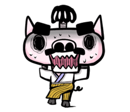 Feudal lord of pig(English version) sticker #356072