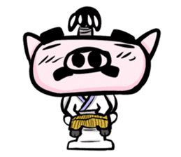 Feudal lord of pig(English version) sticker #356077