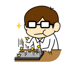 Daily Lives of programmer sticker #356466