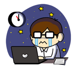 Daily Lives of programmer sticker #356475